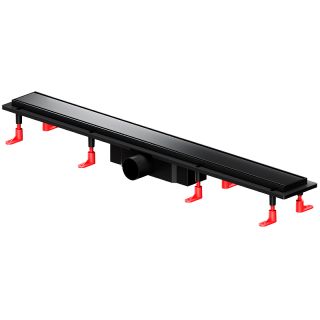 Душевой лоток AM.PM PrimeFlow 80 W02SC-U11-080-04BM с Черной матовой решеткой / под плитку Tile Душевой лоток AM.PM PrimeFlow 80 W02SC-U11-080-04BM с Черной матовой решеткой / под плитку Tile