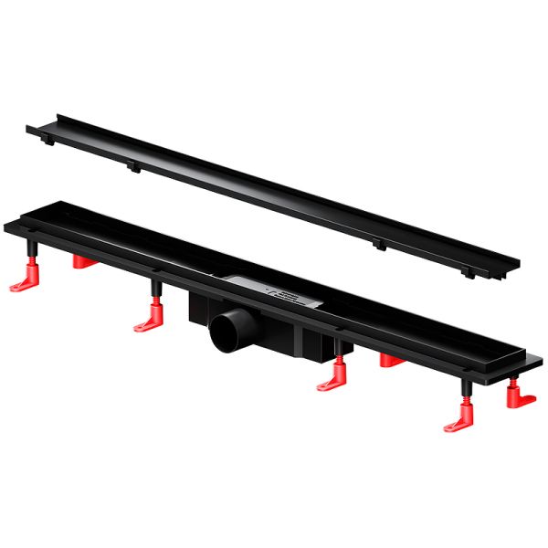 Душевой лоток AM.PM PrimeFlow 80 W02SC-U11-080-04BM с Черной матовой решеткой / под плитку Tile Душевой лоток AM.PM PrimeFlow 80 W02SC-U11-080-04BM с Черной матовой решеткой / под плитку Tile