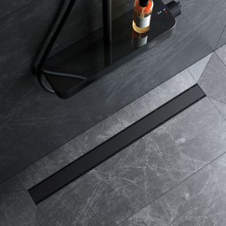 Душевой лоток AM.PM PrimeFlow 90 W02SC-U11-090-04BM с Черной матовой решеткой / под плитку Tile Душевой лоток AM.PM PrimeFlow 90 W02SC-U11-090-04BM с Черной матовой решеткой / под плитку Tile