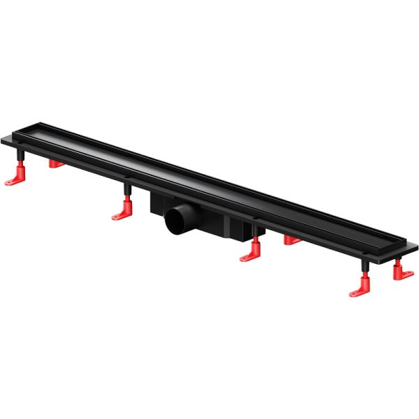 Душевой лоток AM.PM PrimeFlow 90 W02SC-U11-090-04BM с Черной матовой решеткой / под плитку Tile Душевой лоток AM.PM PrimeFlow 90 W02SC-U11-090-04BM с Черной матовой решеткой / под плитку Tile