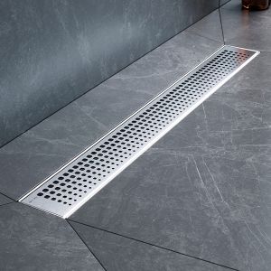 Душевой лоток AM.PM MasterFlow 60 W01SC-P11-060-01SB с решеткой Хром матовый Cut Gradient