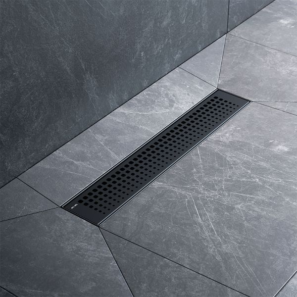 Душевой лоток AM.PM MasterFlow 40 W01SC-P11-040-01BM с Черной матовой решеткой Cut Gradient