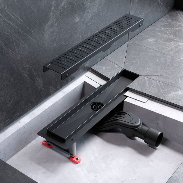 Душевой лоток AM.PM MasterFlow 40 W01SC-P11-040-01BM с Черной матовой решеткой Cut Gradient