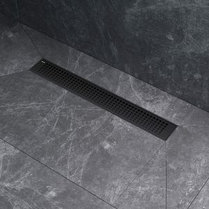 Душевой лоток AM.PM MasterFlow 40 W01SC-P11-040-01SB с решеткой Хром матовый Cut Gradient