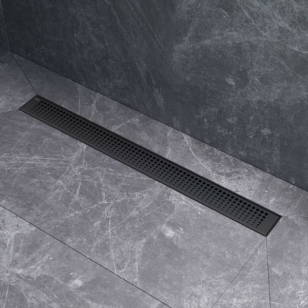 Душевой лоток AM.PM MasterFlow 70 W01SC-P11-070-01BM с Черной матовой решеткой Cut Gradient