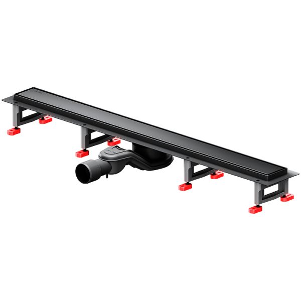 Душевой лоток AM.PM MasterFlow 80 W01SC-U11-080-04BM с Черной матовой решеткой / под плитку Tile