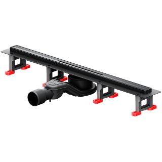 Душевой лоток AM.PM MasterFlow 60 W01SC-S11-060-05BM с Черной матовой решеткой Slim line Душевой лоток AM.PM MasterFlow 60 W01SC-S11-060-05BM с Черной матовой решеткой Slim line