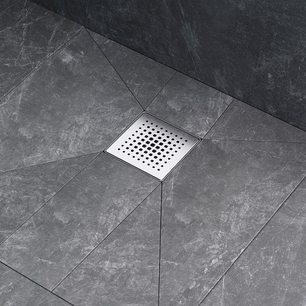 Душевой лоток AM.PM PrimeFlow 90 W02SC-U11-090-04BM с Черной матовой решеткой / под плитку Tile Душевой лоток AM.PM PrimeFlow 90 W02SC-U11-090-04BM с Черной матовой решеткой / под плитку Tile