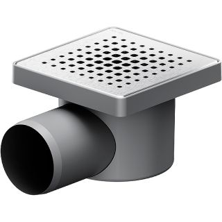 Душевой трап AM.PM PrimeFlow 10 W02BD-P11-010-01SB с решеткой Хром матовый Cut Gradient Душевой трап AM.PM PrimeFlow 10 W02BD-P11-010-01SB с решеткой Хром матовый Cut Gradient