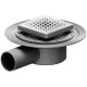 Душевой трап AM.PM MasterFlow 10 W01BD-P11-010-01SB с решеткой Хром матовый Cut Gradient Душевой трап AM.PM MasterFlow 10 W01BD-P11-010-01SB с решеткой Хром матовый Cut Gradient
