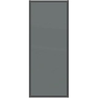 Боковая стенка Grossman Style 200.K33.05.80.21.10 80 см профиль чёрный матовый стекло тонированное