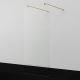 Душевая перегородка WasserKRAFT Vechte 60W40PG 120 см профиль золото стекло прозрачное