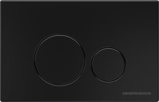 Инсталляция для унитаза Ceramica Nova Envision CN1001B с кнопкой смыва Round чёрный матовый Инсталляция для унитаза Ceramica Nova Envision CN1001B с кнопкой смыва Round чёрный матовый