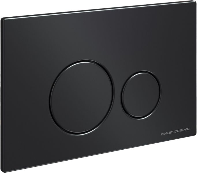 Инсталляция для унитаза Ceramica Nova Envision CN1001B с кнопкой смыва Round чёрный матовый Инсталляция для унитаза Ceramica Nova Envision CN1001B с кнопкой смыва Round чёрный матовый