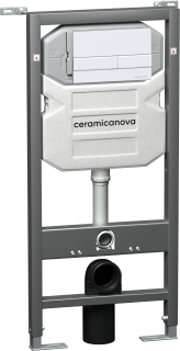 Инсталляция для унитаза Ceramica Nova Envision CN1002W с кнопкой смыва Flat белый Инсталляция для унитаза Ceramica Nova Envision CN1002W с кнопкой смыва Flat белый