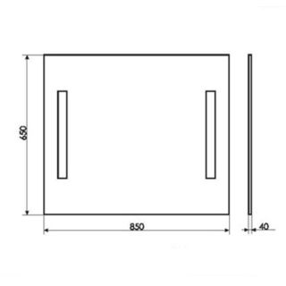 Зеркало Comforty Жасмин 00-00005263 85х65 см Зеркало Comforty Жасмин 00-00005263 85х65 см
