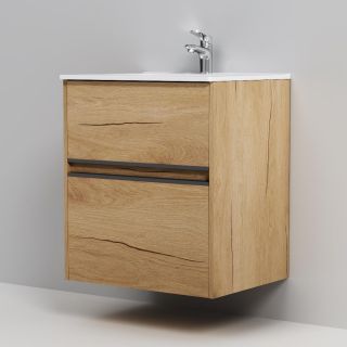 Тумба с раковиной Am.Pm Sense M7B-FUX0602OF-WCC0602WG 60 см дерево