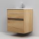 Тумба с раковиной Am.Pm Sense M7B-FUX0602OF-WCC0602WG 60 см дерево