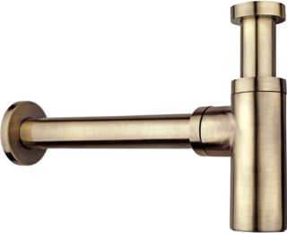 Сифон для раковины SantiLine SL-117 боковой выпуск бронза Сифон для раковины SantiLine SL-117 боковой выпуск бронза