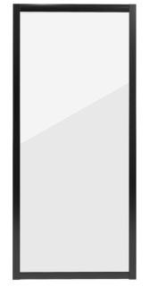 Боковая стенка Niagara NG-A70B 70см чёрный/прозрачное