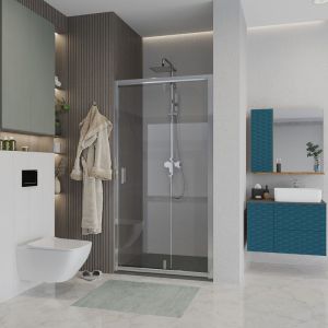 Душевая дверь Niagara NG-63-9A 90x195 см хром/прозрачное