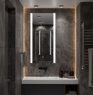 Зеркало с подсветкой Continent Modern ЗЛП618 с сенсорным выключателем 60x110см