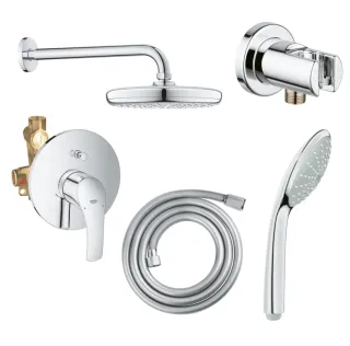 Душевая система GROHE Eurosmart со смесителем для душа, хром 129187