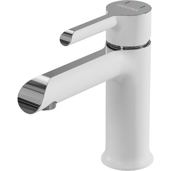 Смеситель для раковины Grossman Alba 510.K35.06.100/000 белый/хром