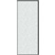 Боковая стенка Grossman Galaxy 200.K33.01.90.21.02 90 см профиль чёрный матовый стекло шиншилла