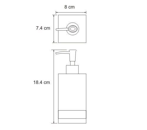 Wasserkraft Inn K-4399 Дозатор для жидкого мыла 290 ml Wasserkraft Inn K-4399 Дозатор для жидкого мыла 290 ml