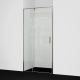 Душевая дверь WasserKRAFT Spree 14P04 90 см профиль никель стекло прозрачное
