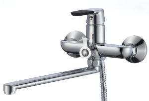 Смеситель для ванны с душем РМС SL123BL-006E хром