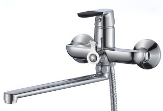 Смеситель для ванны с душем РМС SL123BL-006E хром Смеситель для ванны с душем РМС SL123BL-006E хром