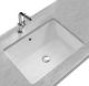 Раковина Kerasan Slim 022901 белая 55 см