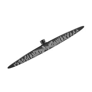 Верхний душ AQUAme Siena AQM8606MB 40 см чёрный матовый