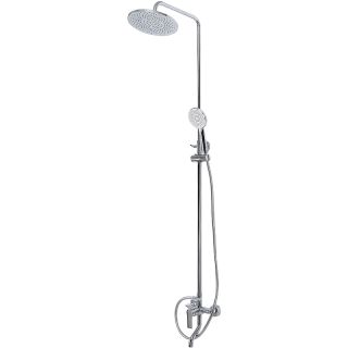 Душевая стойка BelBagno Aurora AURORA-VSCM-CRM хром Душевая стойка BelBagno Aurora AURORA-VSCM-CRM хром