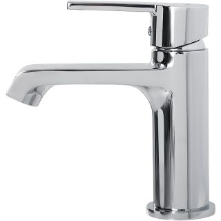Смеситель для раковины  BelBagno Aurora  AURORA-LVM-CRM-W0 хром Смеситель для раковины  BelBagno Aurora  AURORA-LVM-CRM-W0 хром
