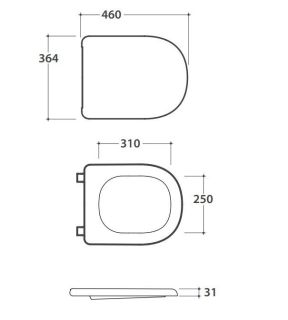 Сиденье Globo Lalita LT020BI белое