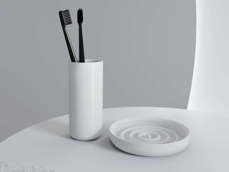 Мыльница Salini Gocce 1902201 белый матовый Мыльница Salini Gocce 1902201 белый матовый