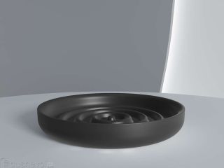 Мыльница Salini Gocce 1902201RF чёрный матовый Мыльница Salini Gocce 1902201RF чёрный матовый