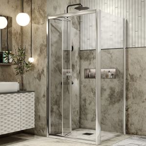 Душевой уголок Grossman Alba2 GR-8080Al2 80x80см хром/прозрачное