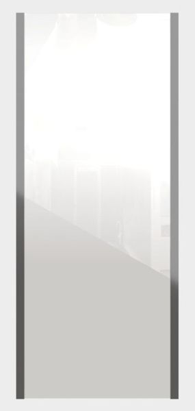 Боковая стенка Grossman Falcon GR-P90Fa 90см хром/прозрачное