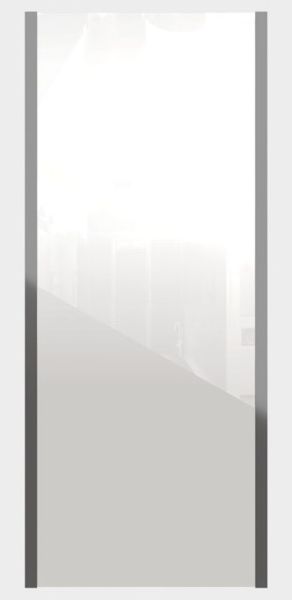 Боковая стенка Grossman Falcon GR-P100Fa 100см хром/прозрачное