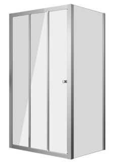 Душевой уголок Grossman Falcon GR-D100-P90Fa 100x90см хром/прозрачное