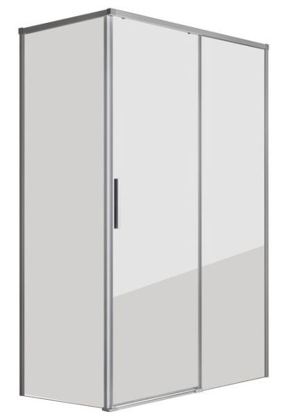 Душевой уголок Grossman Fly1 GR-D100-P80Fl1 100x80см хром/прозрачное