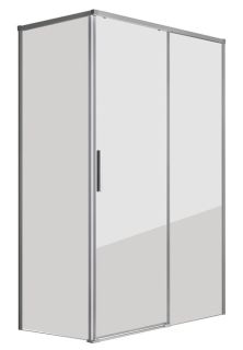 Душевой уголок Grossman Fly1 GR-D120-P90Fl1 120x90см хром/прозрачное