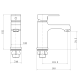 Смеситель для раковины PLStart PD10031-7 чёрный