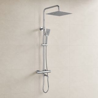 Душевая стойка WasserKRAFT Muritz Thermo 98101.118.126 с термостатическим смесителем хром