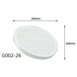 Верхний душ Gappo G002-26 хром