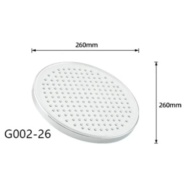 Верхний душ Gappo G002-26 хром